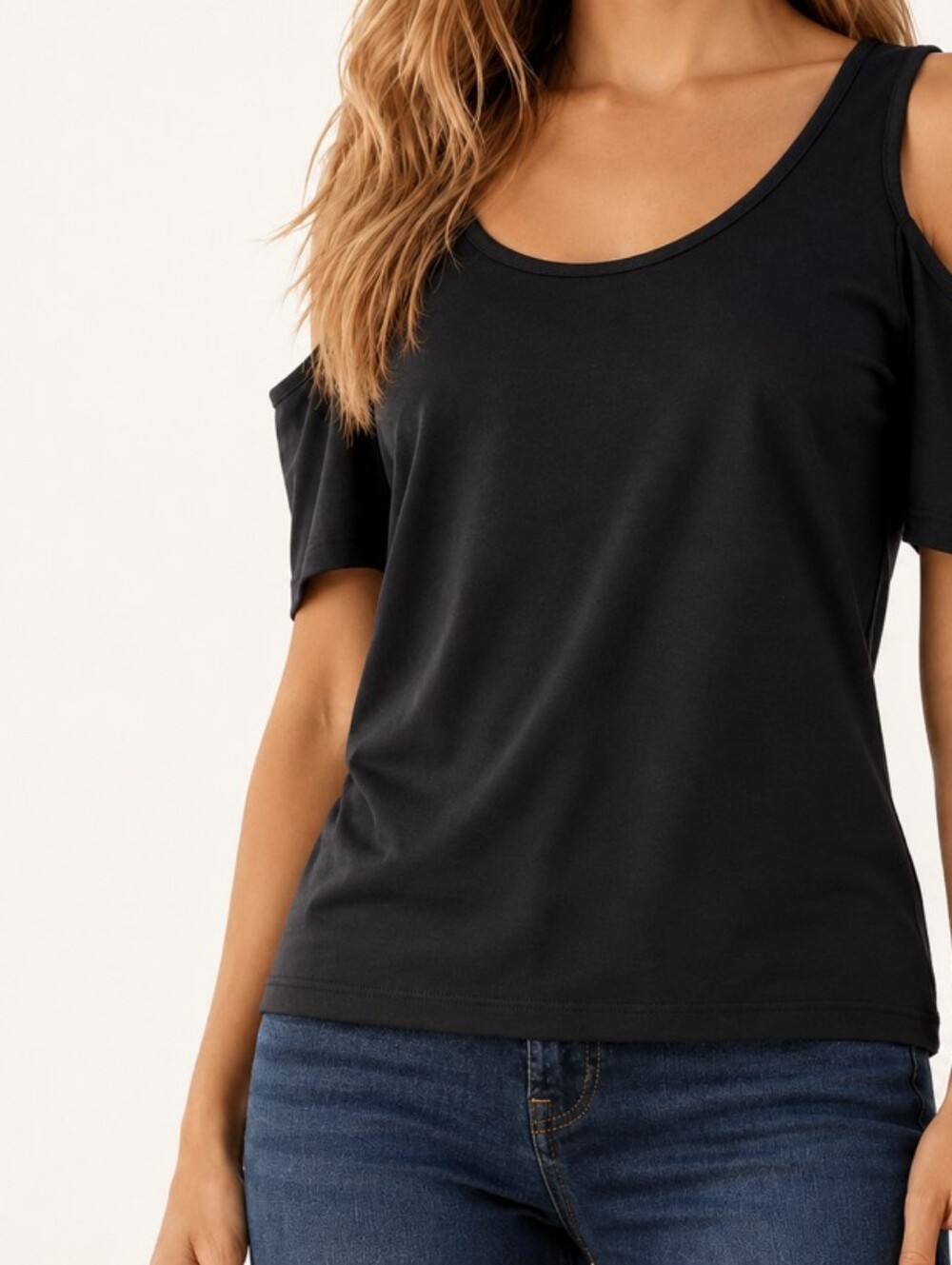 Venus Cold Shoulder  Summer Top - Picture 5 of 5